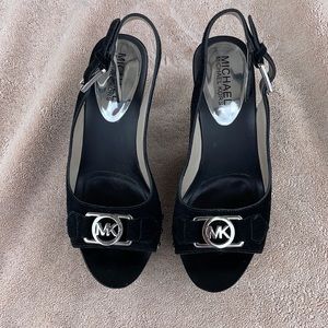Michael Kors platform open toe shoes Size 5.5
